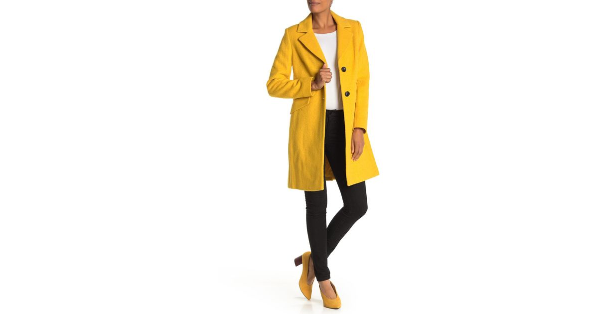 sam edelman yellow coat