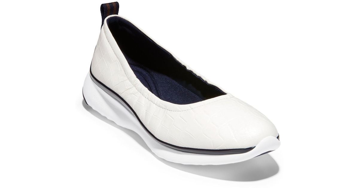 ruched ballet flats