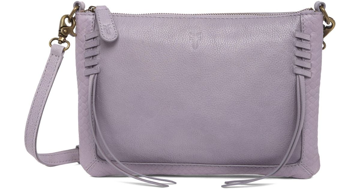 Frye Mini Freya Crossbody Bag in Purple | Lyst
