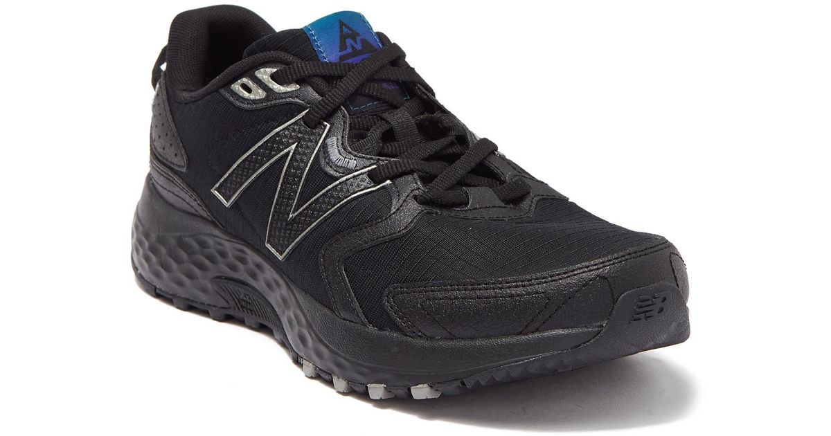 New Balance Synthetic T410 V7 Trail Running Shoe in Black for Men - Lyst