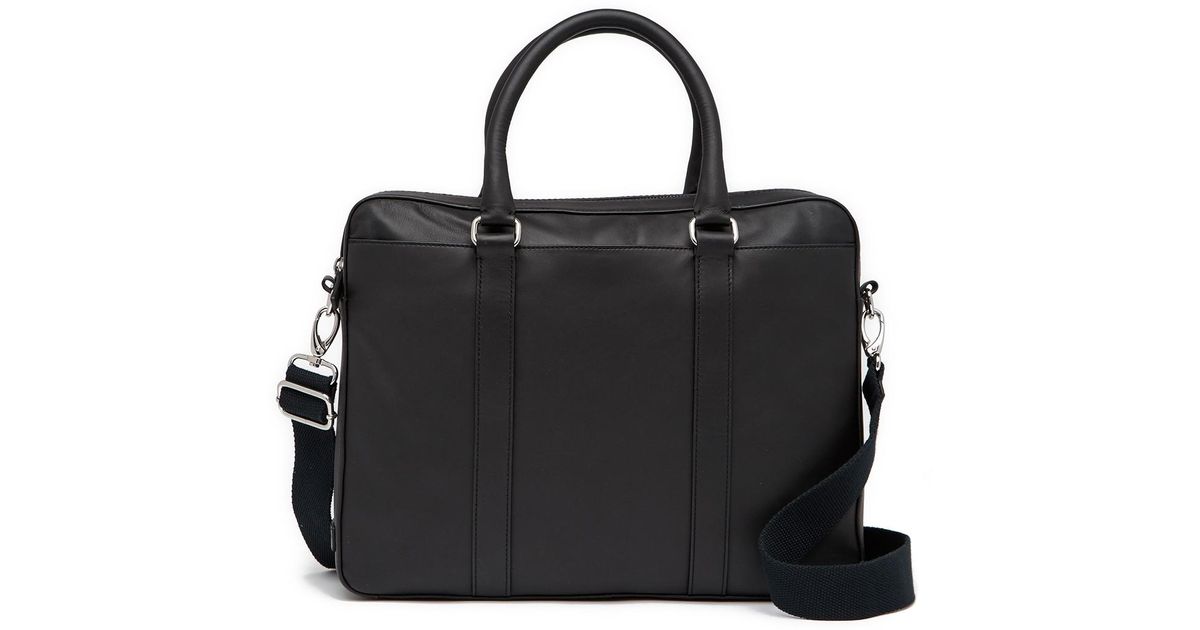 black attache briefcase