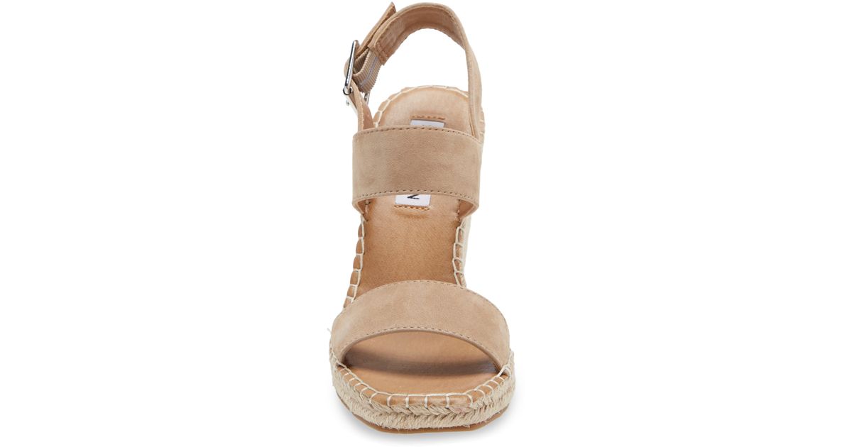Steve Madden Uri Espadrille Wedge Sandal in Natural Lyst