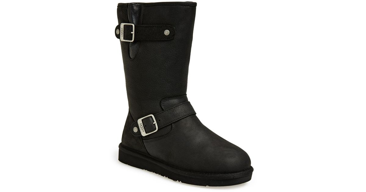 ugg sutter boots black