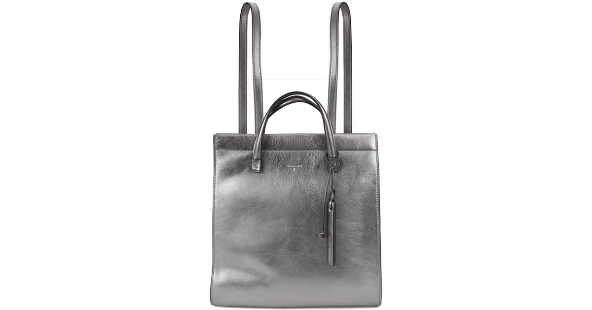 tahari leather backpack