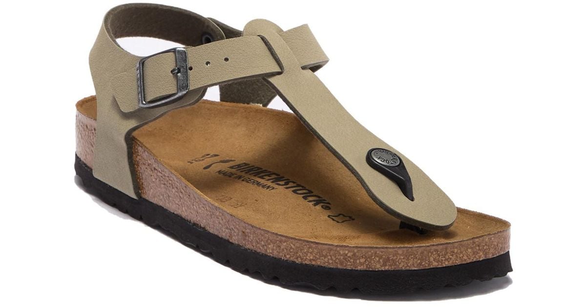 Birkenstock Suede Kairo Thong Sandal - Discontinued in Beige (Natural ...