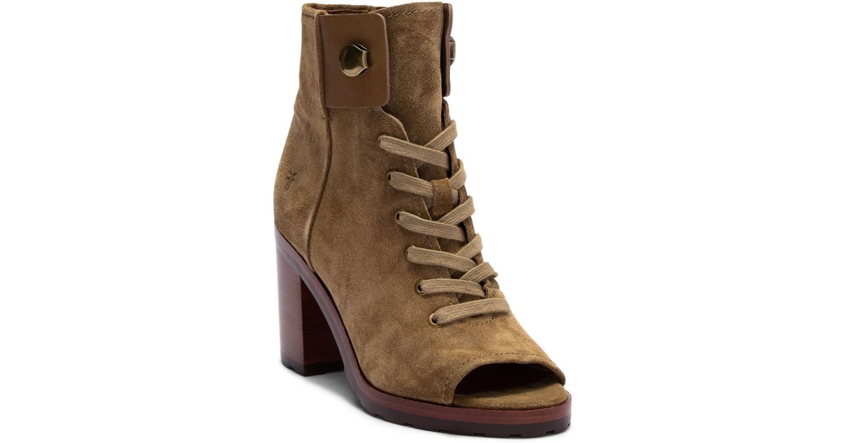 frye danica combat short boot