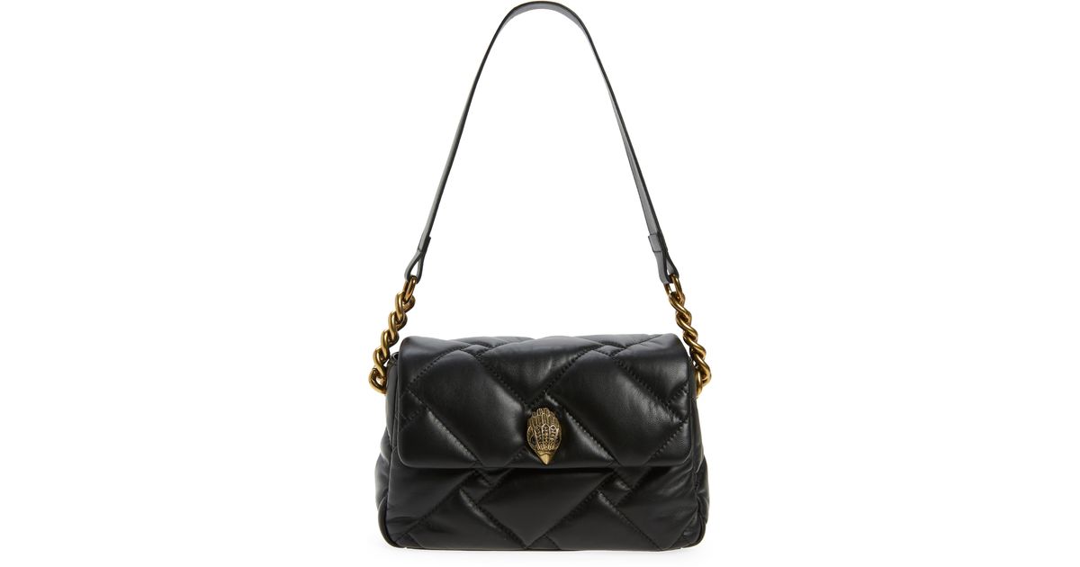 Kurt Geiger Medium Kensington Soft Quilted Leather Shoulder Bag In