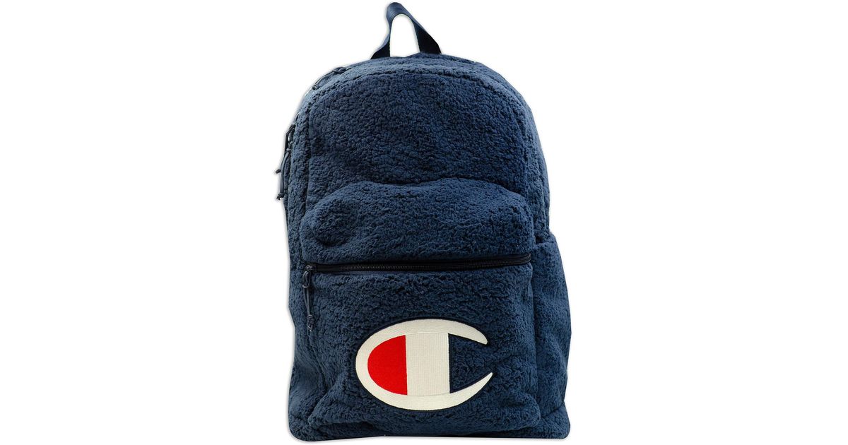 champion backpack blue