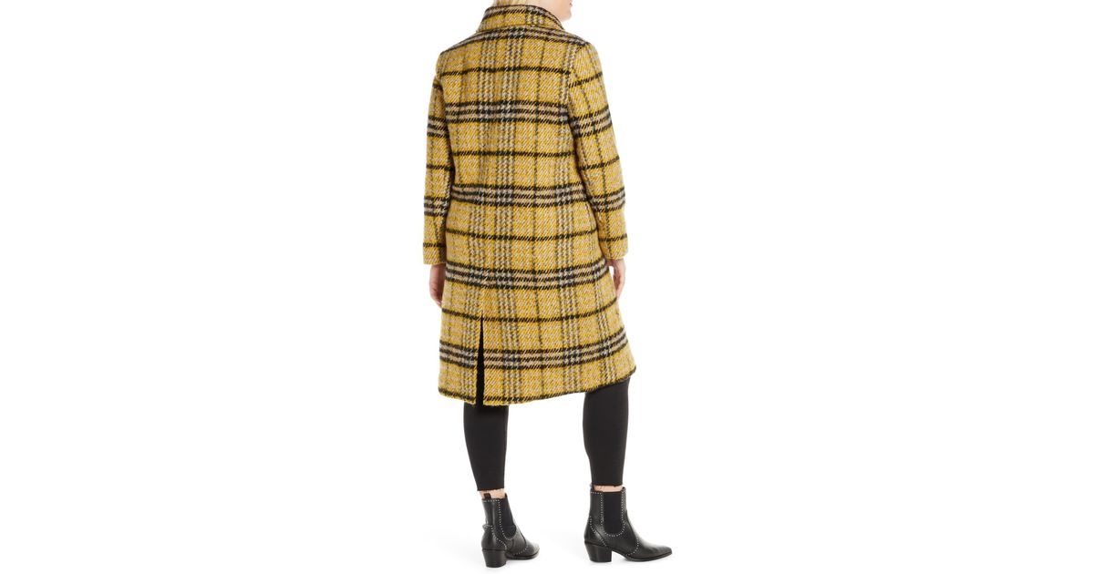 Sam edelman pop plaid reefer coat Clearance
