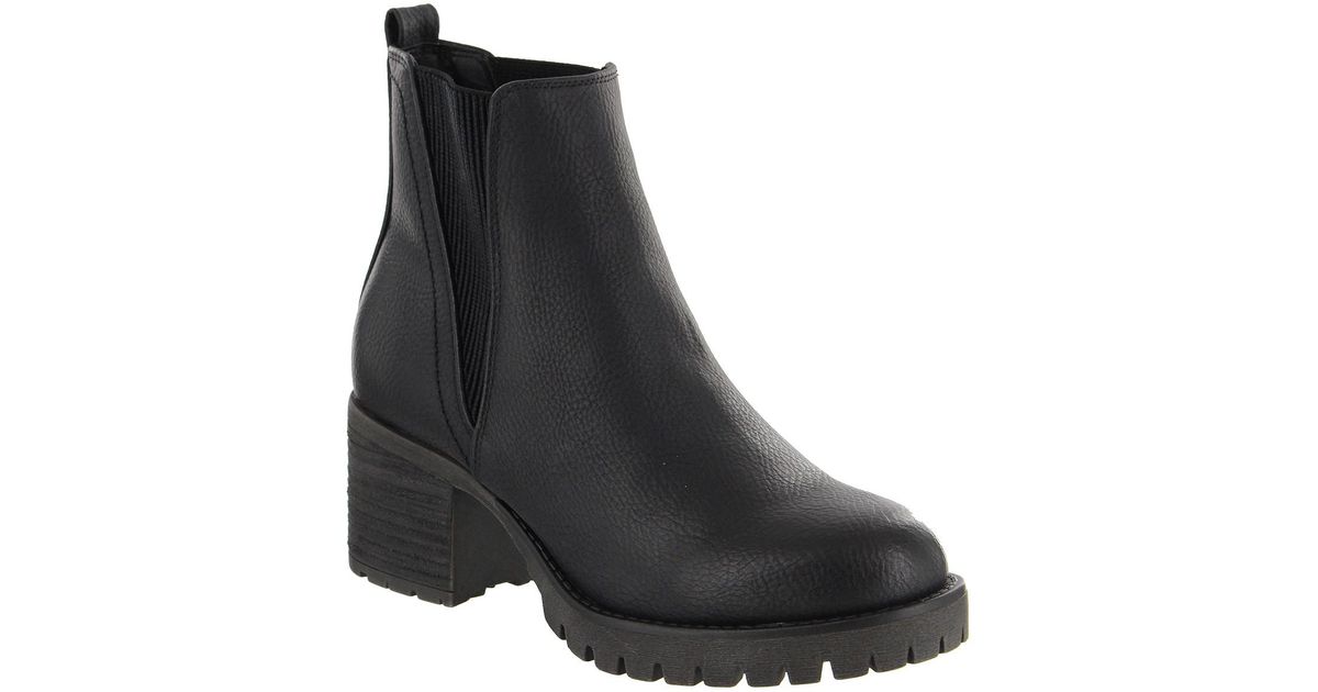 mia jody chelsea boot black