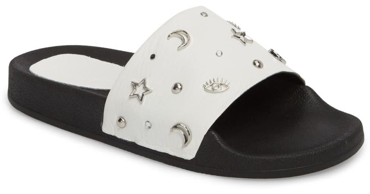 rebecca minkoff thunder slides