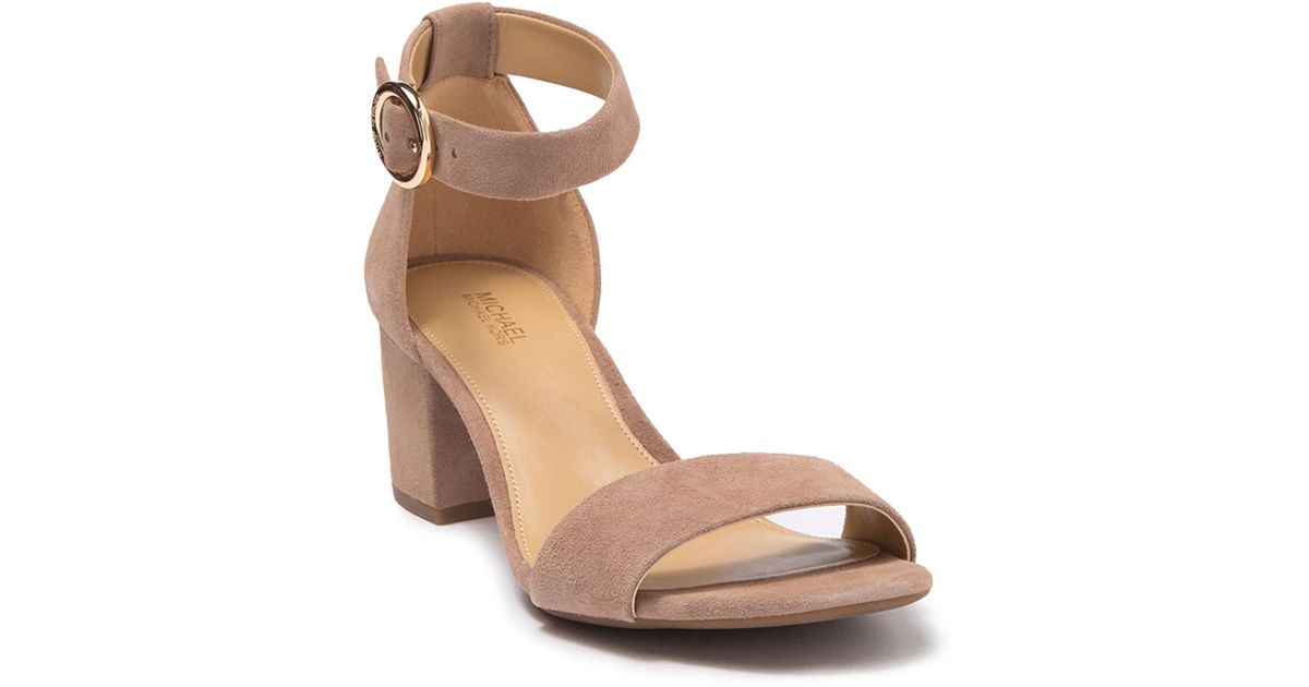 michael michael kors lena suede sandal