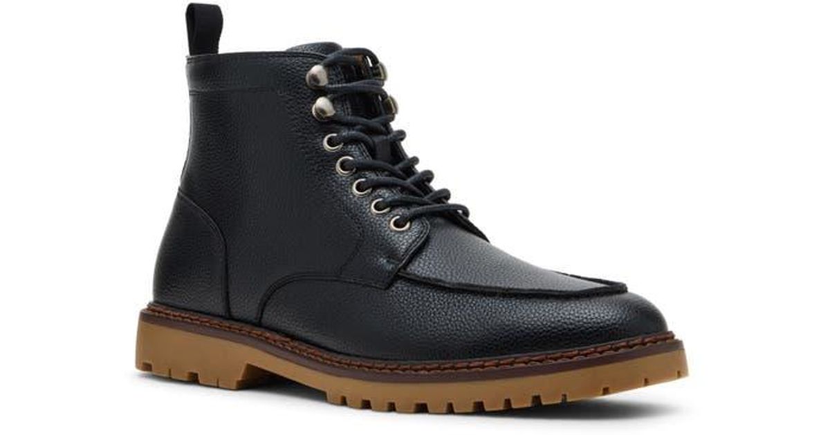 Madden Brycee Lug Sole Boot in Black for Men | Lyst