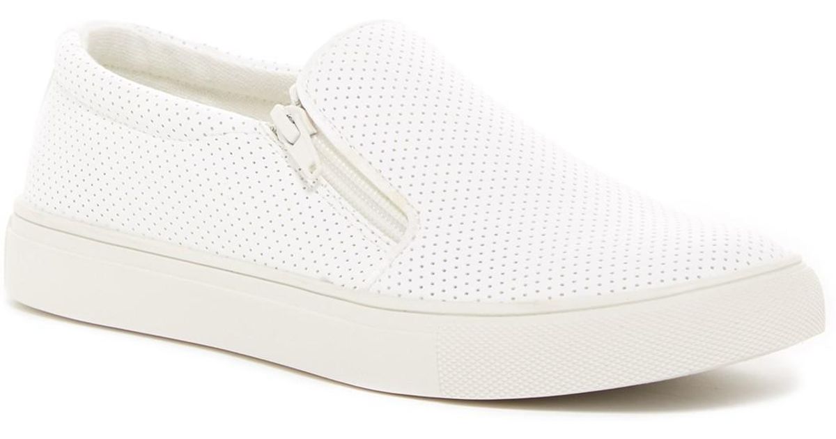 report slip on sneakers
