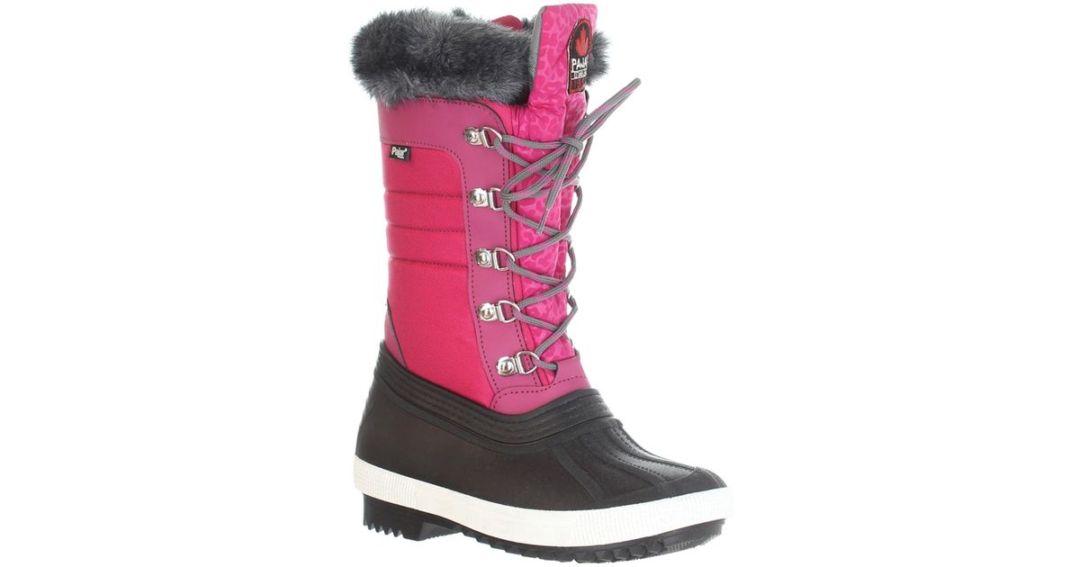 pajar debby faux fur lined waterproof boot