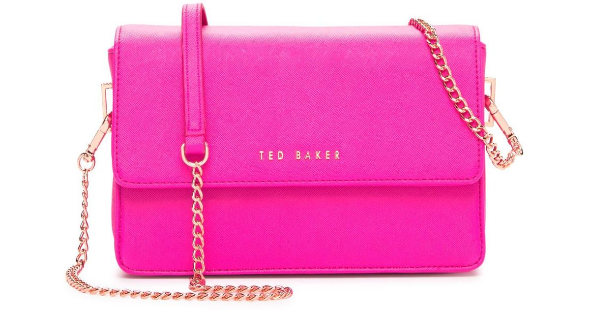 hot pink crossbody purse