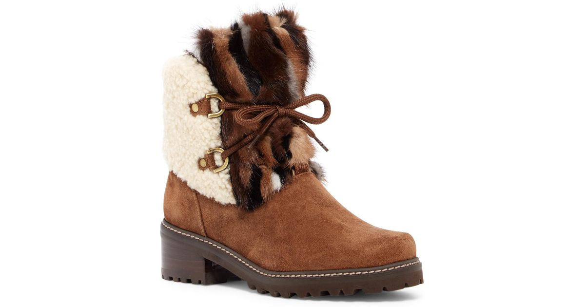 stuart weitzman shearling boots