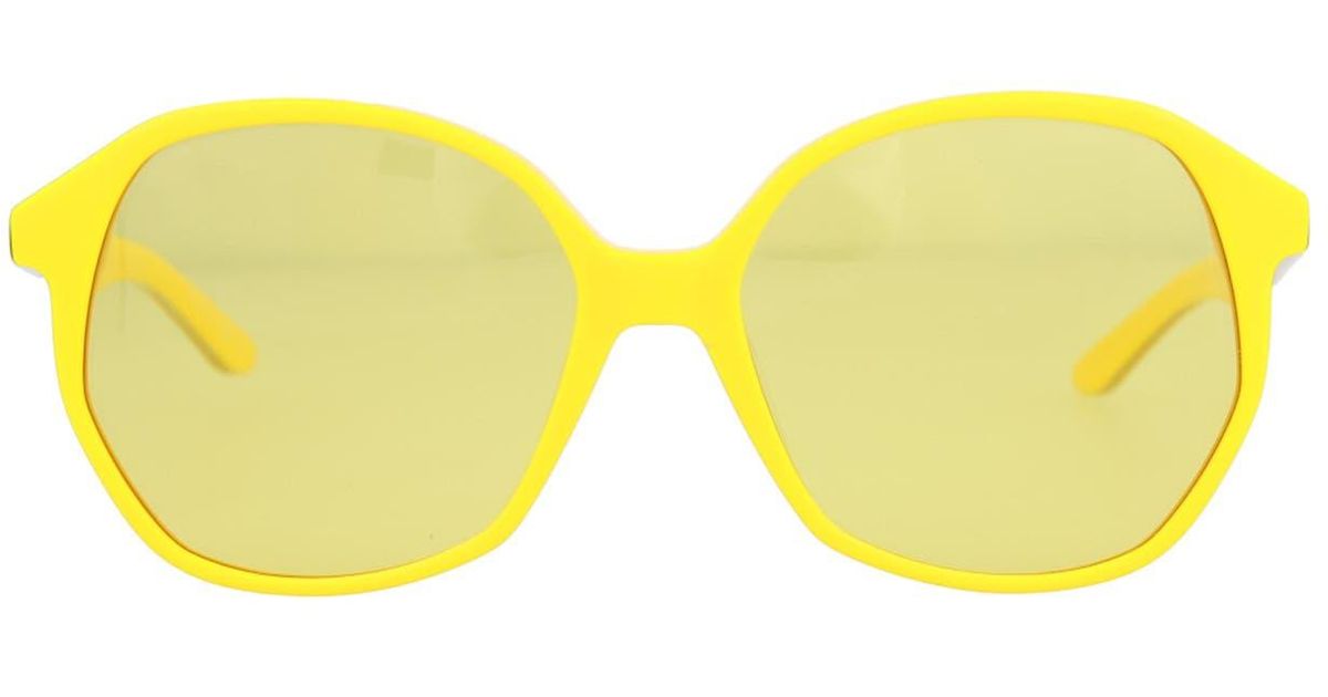 balenciaga 58mm oval sunglasses