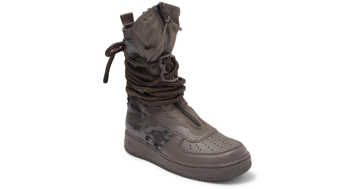 Nike Sf Air Force 1 High Realtree Boot in Black for Men | Lyst