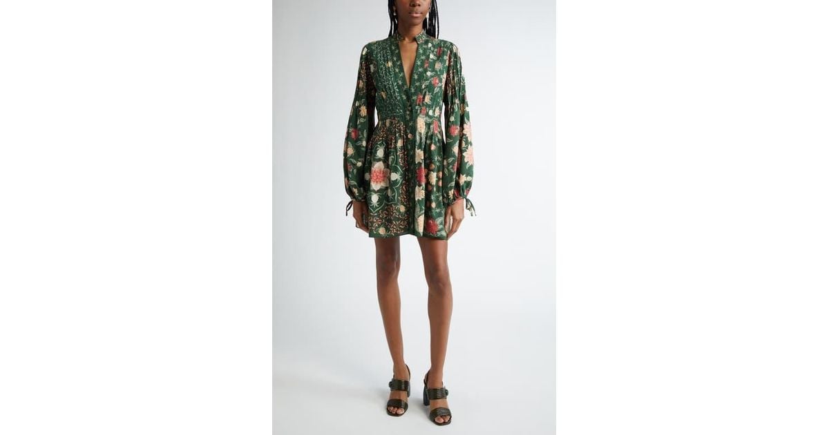 green pineapple garden organic cotton maxi dress FARM Rio Long Sleeve Button Front Minidress in Tropical dress US Size:M swatches-island-girl-tie-skirt-mini-dress Short Wedding Guest Dresses maxi length