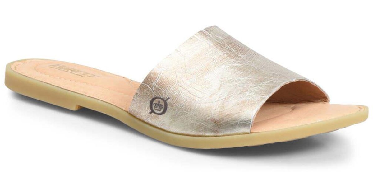 born loren slide sandals