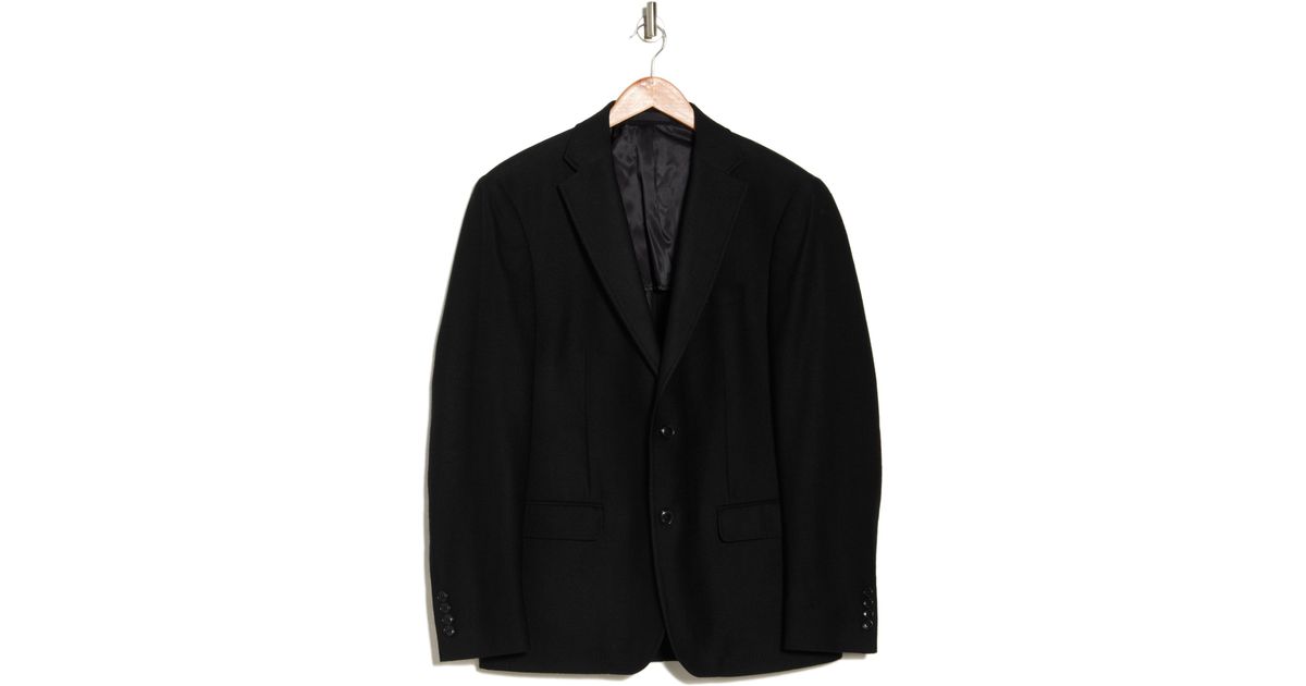 CALVIN KLEIN 205W39NYC Mobridge Two Button Notch Lapel Wool Blend Sport 