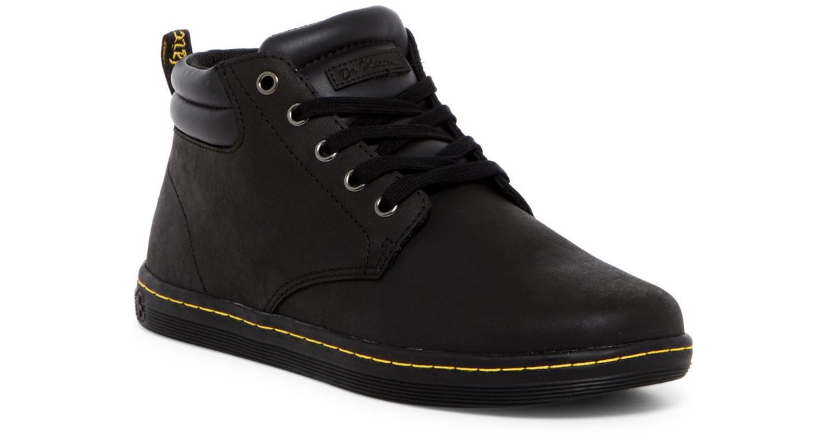 Dr. Martens Leather Maleke Boot in Black for Men | Lyst