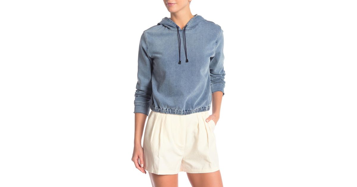 frame denim hoodie