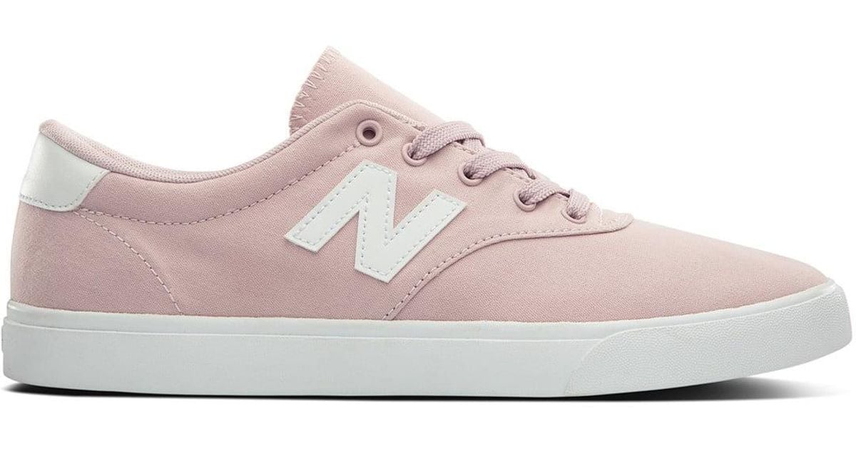 New Balance Suede Am55 Skate Shoe in Pink for Men Lyst