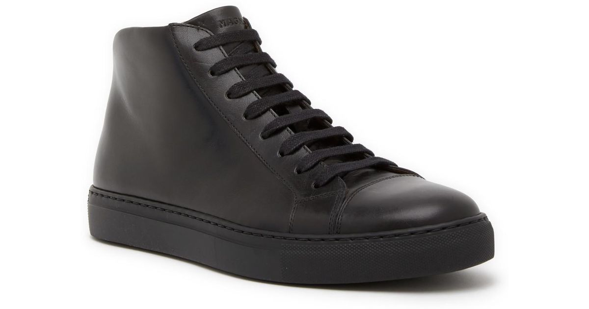 magnanni black sneakers