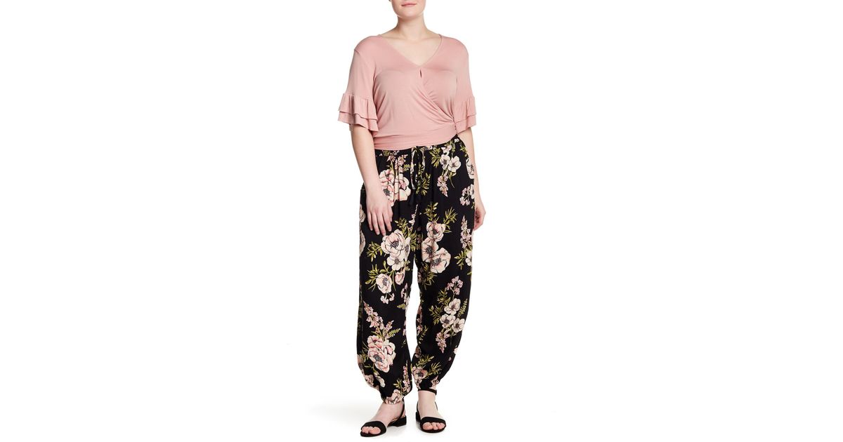 Lyst Angie Patterned Joggers Plus Size In Black Interesting Patterned Joggers Lyst Angie Patterned Joggers Plus Size In Black Interesting Patterned Joggers