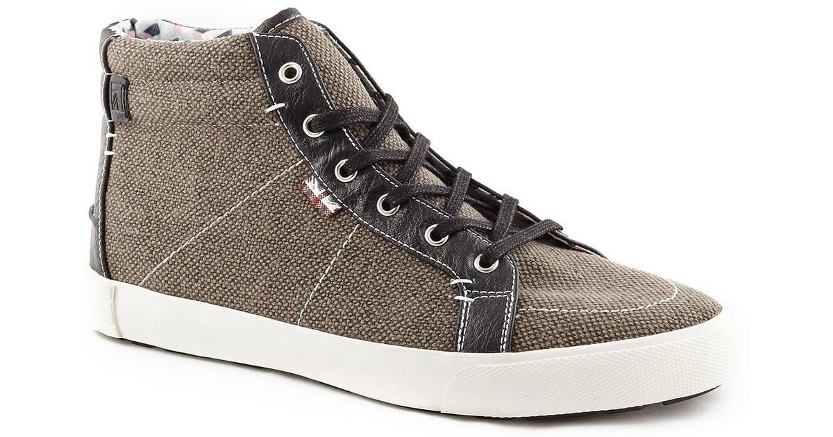 ben sherman percy high top sneaker