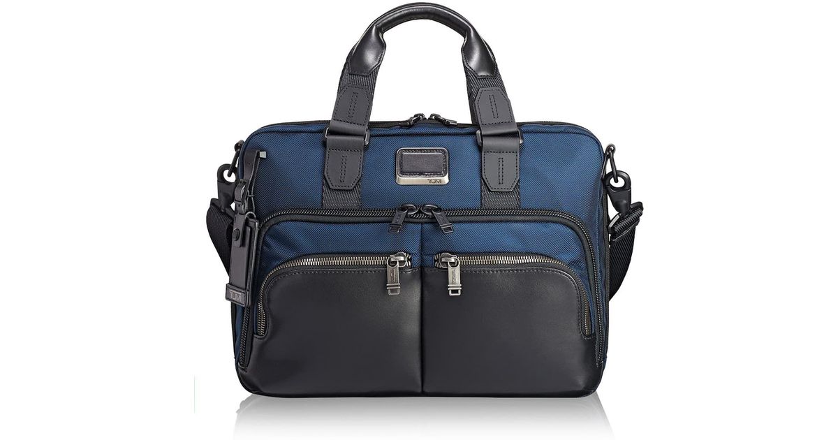 tumi albany slim commuter brief