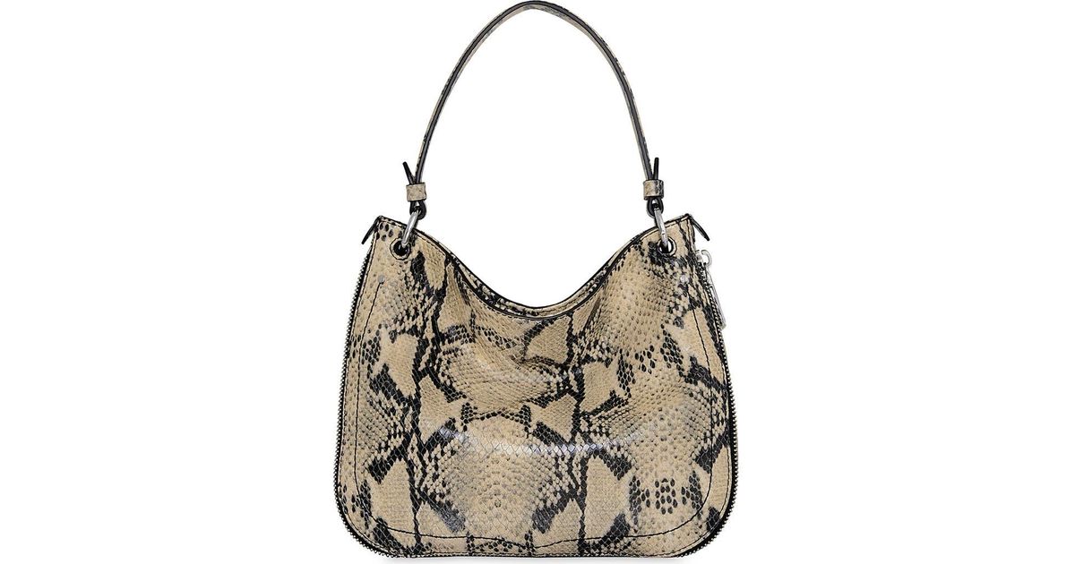 Rebecca Minkoff Durango Snakeskin Embossed Leather Crossbody Bag