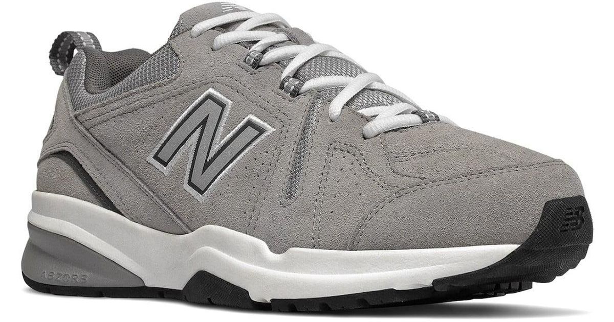 New Balance Suede Mx608ug5 Training Sneaker in Grey (Gray) for Men - Lyst