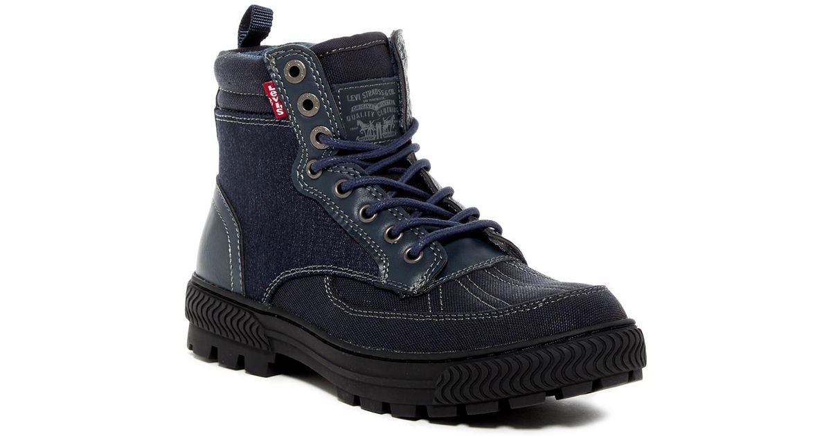 levi denim boots