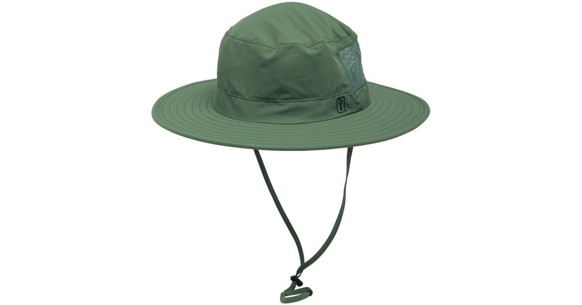 PGA TOUR Solar Bucket Hat in Green for Men Lyst