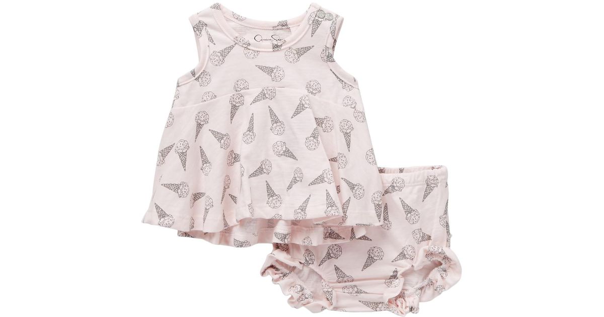 Lyst Jessica Simpson Ice Cream Tank Bloomers Set Baby Girls In