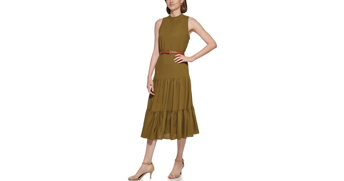 Tommy hilfiger cheap gingham dress