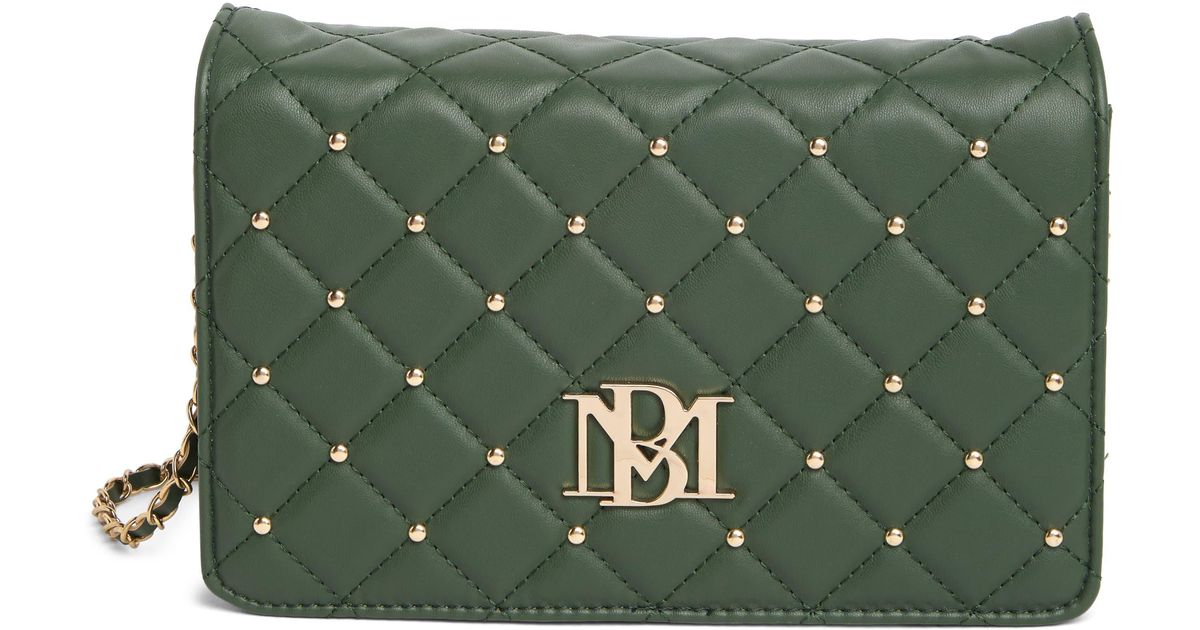 Badgley Mischka Diamond Quilt Crossbody Bag in Green Lyst