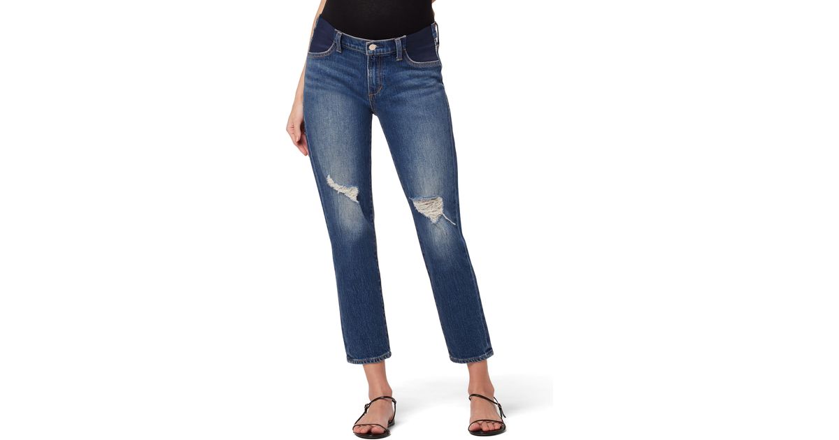 Joe's The Lara Ankle Maternity Jeans In Burden Destruct At Nordstrom ...