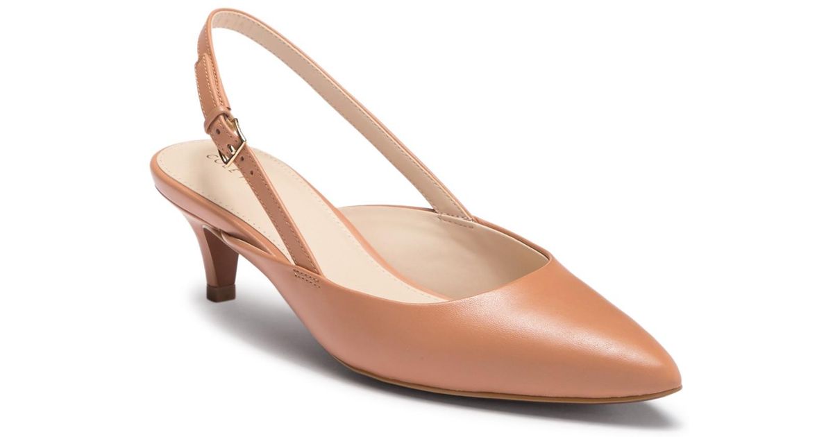 cole haan harlow slingback pump