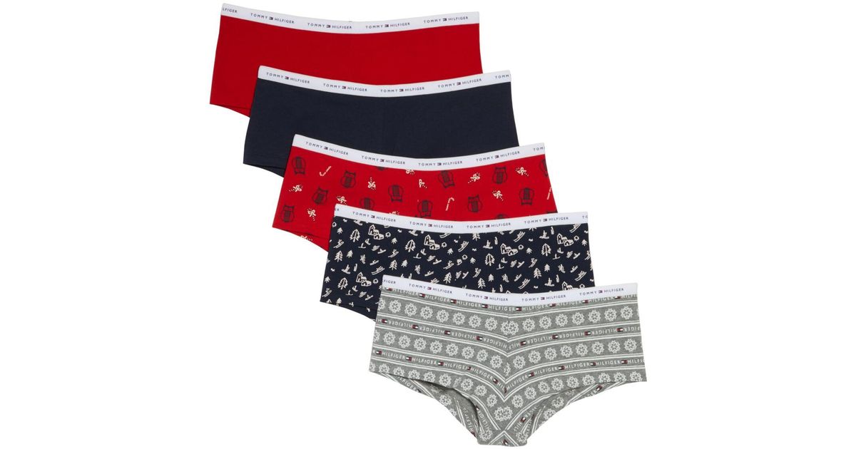 tommy hilfiger women's boyshorts underwear panties