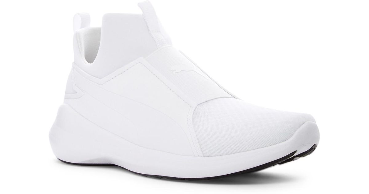 Puma rebel mid white Clearance