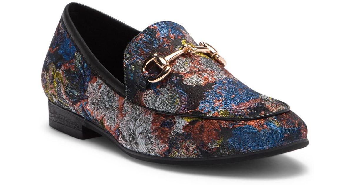 steve madden blue loafers