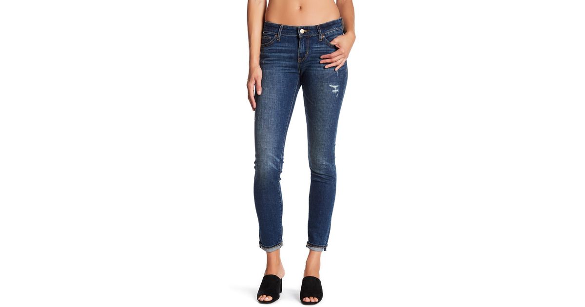 levi's 711 selvedge skinny jeans
