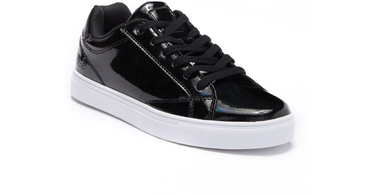 fila amalfi stacked leather sneaker
