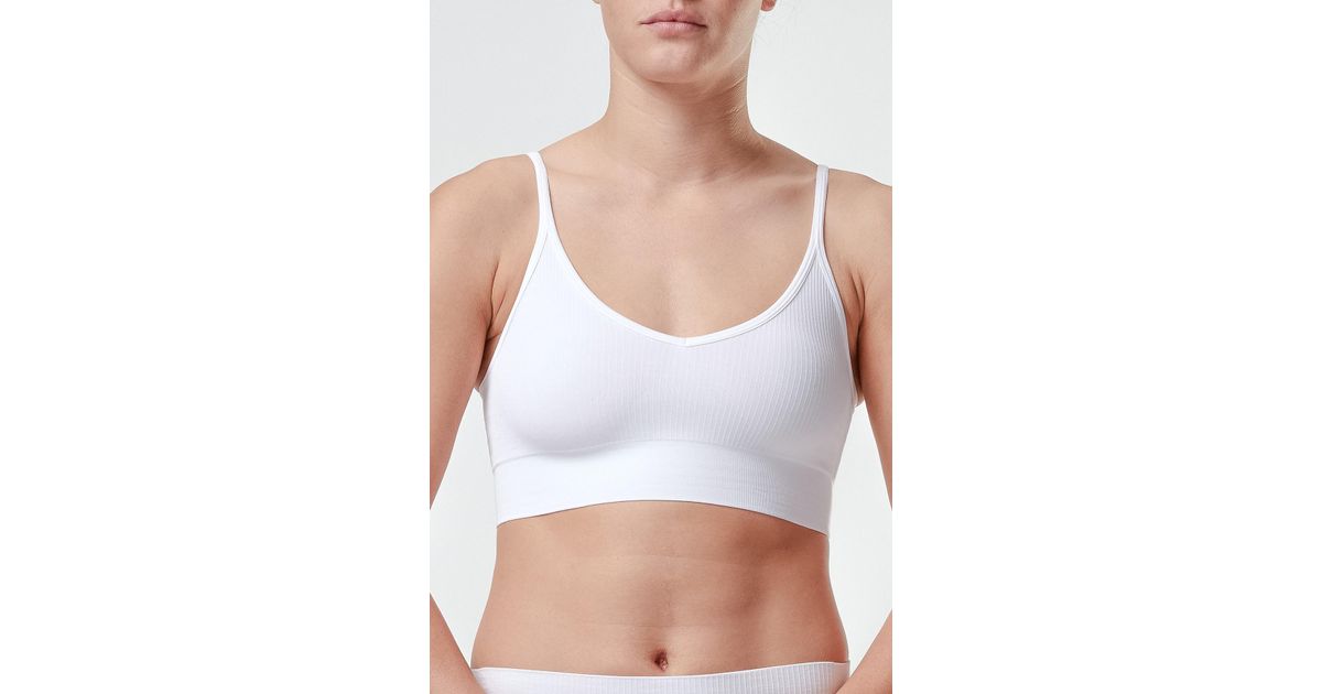 spanx laidback layers seamless bralette