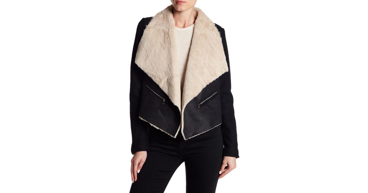 dex faux fur trimmed hooded parka