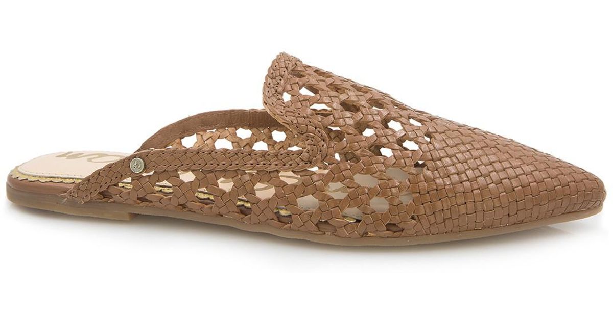 navya woven loafer mule